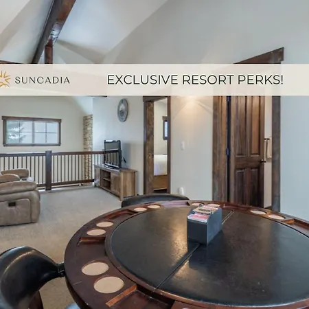 Suncadia 3 Bdrm Townhome With Private Outdoor Fireplace